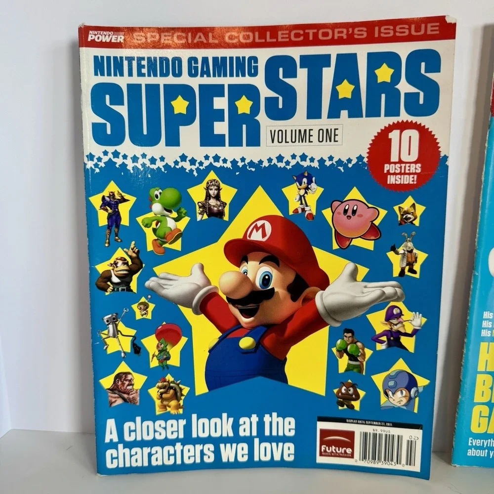 Nintendo‎ Power Collector Issues 2011 Gaming Super Stars & Mario 2nd Edition